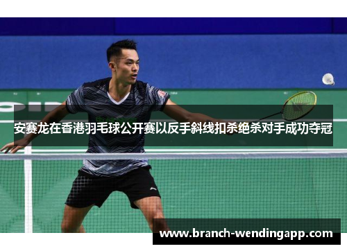 安赛龙在香港羽毛球公开赛以反手斜线扣杀绝杀对手成功夺冠